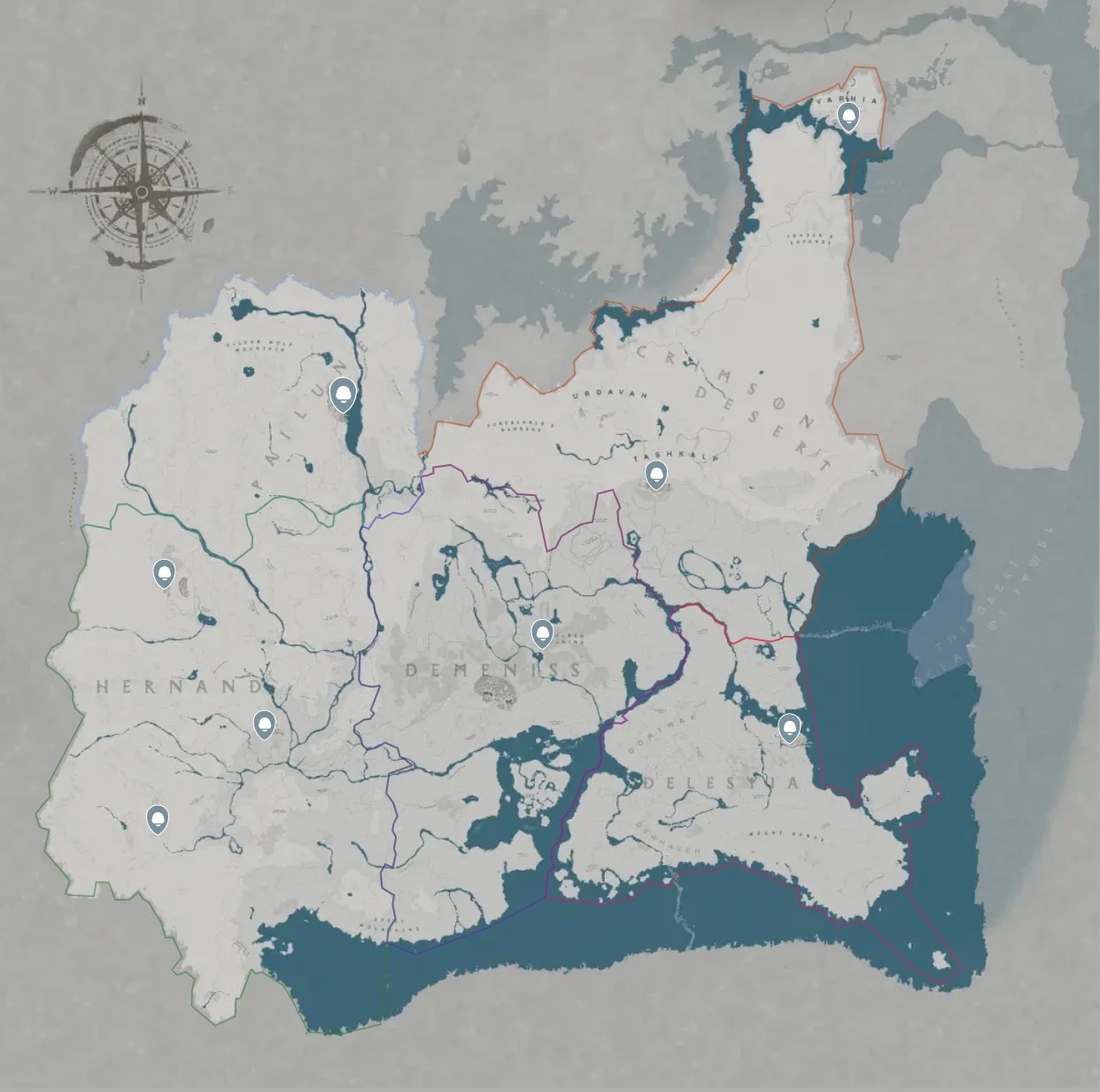 Map of Hallownest